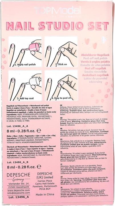 Image du produit Top Model Topmodel - TOPModel Nail Studio Set BEAUTY and ME - (0413496)