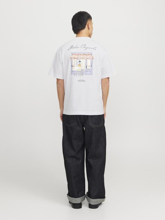 Actual product image Jack & Jones Jorislington Back Tee Ss Crew Neck Sn (XL)
