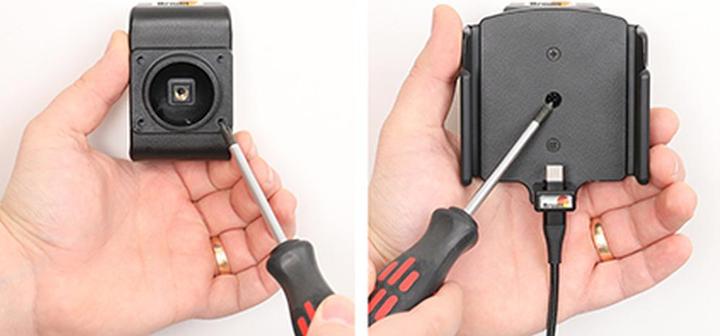 Actual product image Brodit 727377 iPhone 15Plus & 15ProMax mount