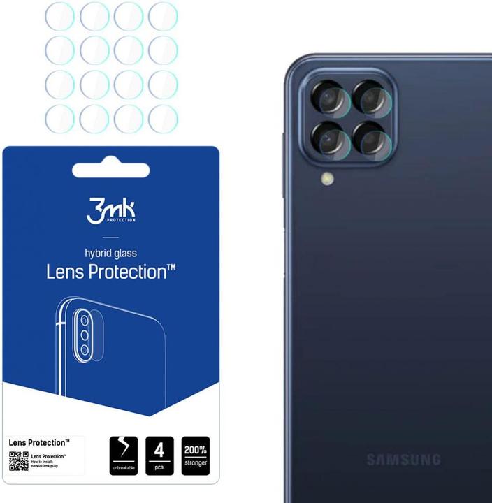 Actual product image 3MK Camera protection glass, camera glass (1 Piece, Samsung Galaxy M33)
