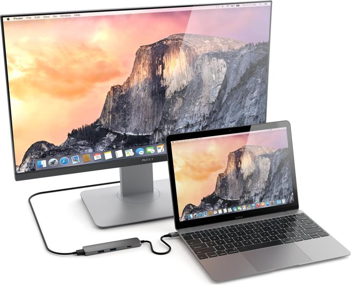 Actual product image Satechi St-Cmam (USB-C, 4 Ports)