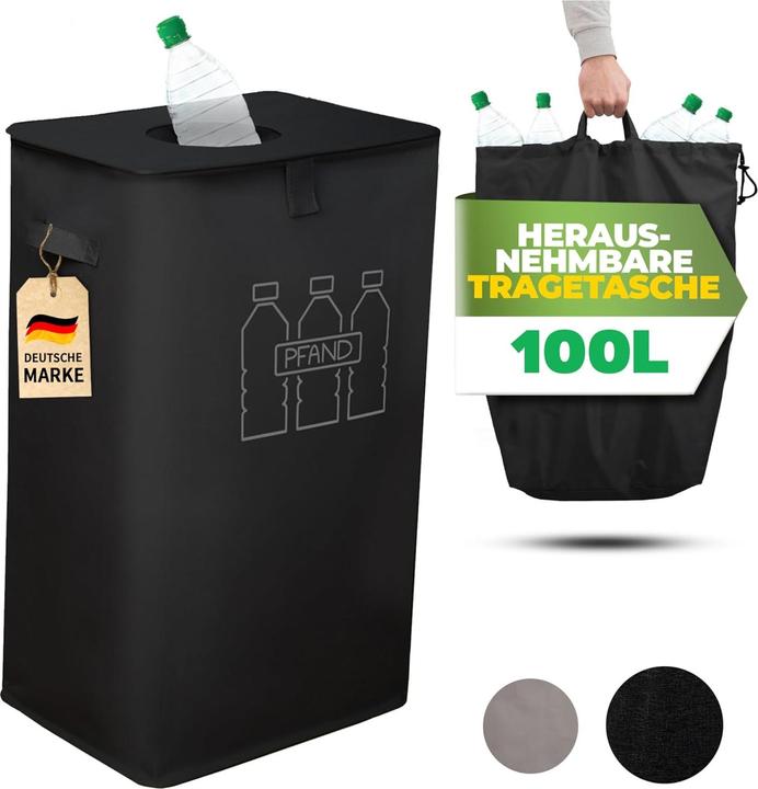 Produktbild Cottara Pfandflaschen-Sammelbehälter mit Einwurf (100 l)