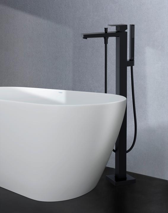 Actual product image Duravit Manhattan single lever bath mixer floor standing, projection 232 mm, consumer 2, MH5250000