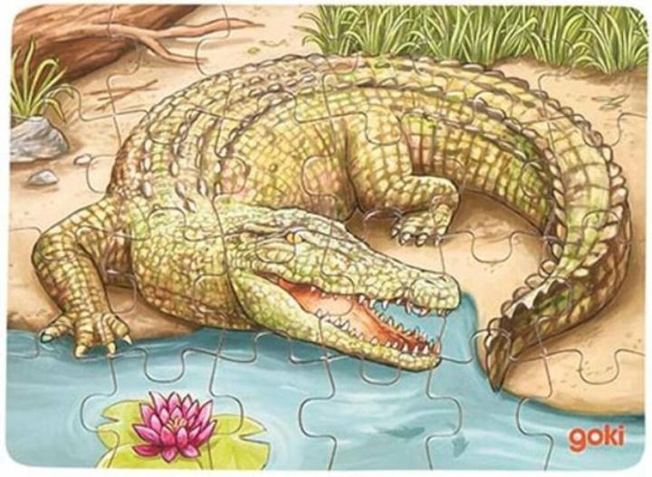 Produktbild Goki Hölzernes Mini-Puzzle - Down Under (24 Teile)