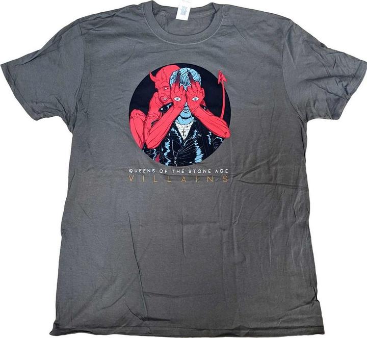 Actual product image Universal Textiles T-Shirt unisexe adulte Villains R&L 2017 imprimé dans le dos en coton (S)