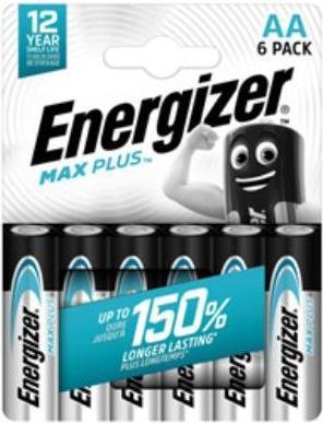 Immagine prodotto Energizer Confezione 6 Max Plus Alkaline AA