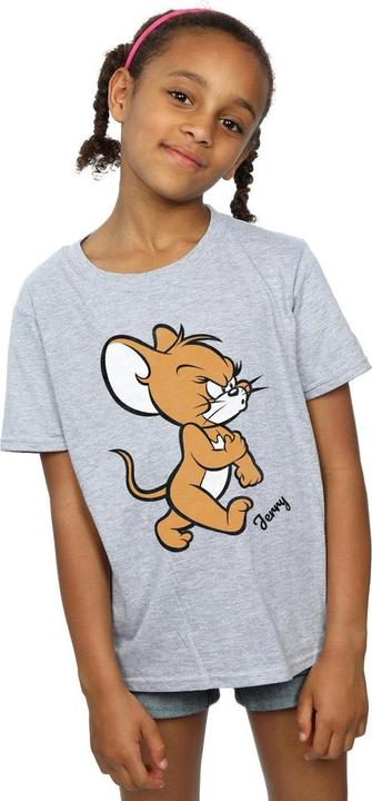 Actual product image Tom & Jerry Girls Mouse Cotton T-Shirt (128)