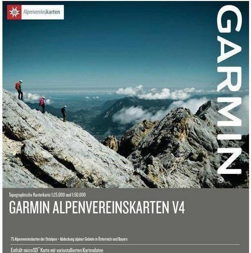Actual product image Garmin Micro SD/SD Alpine Club Maps v4