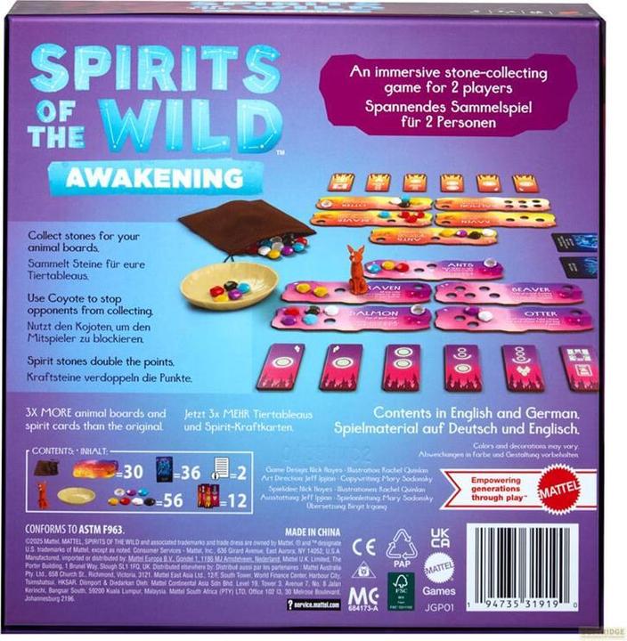 Immagine prodotto Mattel Games Spirits of the Wild - The Awakening (D) (Inglese)