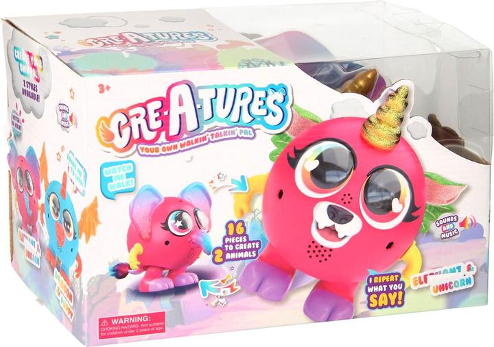 Image du produit Boti Créatures créant votre propre Walkin Monsta - Éléphant et licorne