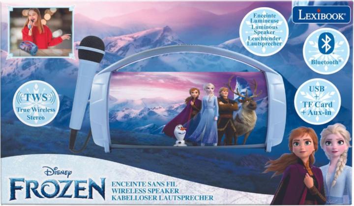 Actual product image Lexibook Frozen Bluetooth® Light Speaker with Microphone (BTP585FZZ)