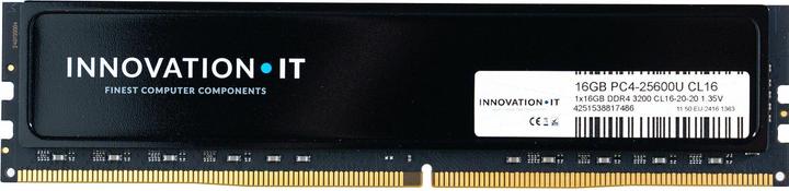 Produktbild Innovation IT 3200 16GB CL16 1.35V with Heatspreader (CL16-20-20) (3200 MHz, DDR4-RAM, DIMM)