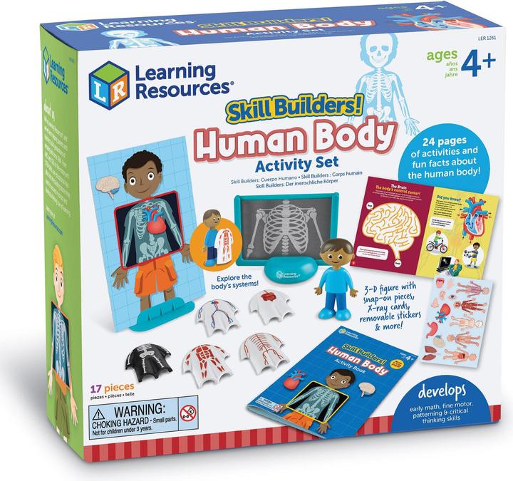 Actual product image Learning Resources Skill Builders! Human Body (English)