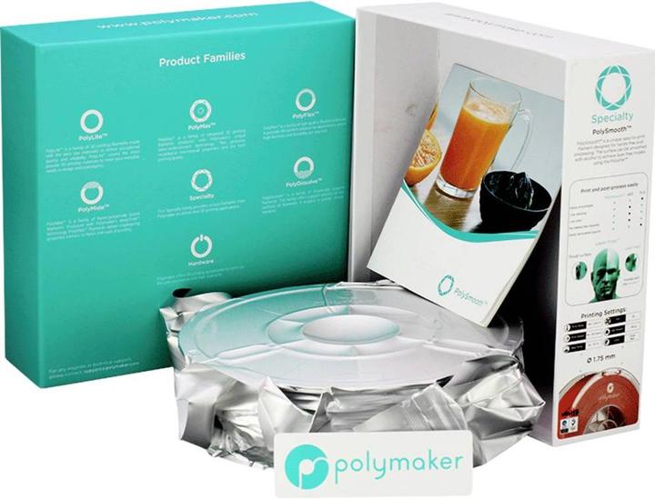 Image du produit Polymaker PJ01004 Filament PolySmooth polissable 1.75 mm 750 g Coral Red 1 pc. (PVB, 1.75 mm, 750 g, Rouge)