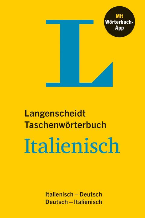 Energy Label Langenscheidt Taschenwörterbuch Italienisch (German, Italian, Langenscheidt, 2023)