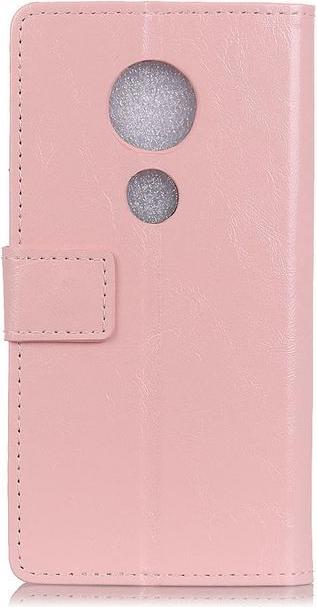 Actual product image MU Classic Crazy Horse Leather Bookcover Series (Motorola Moto G7 Play)