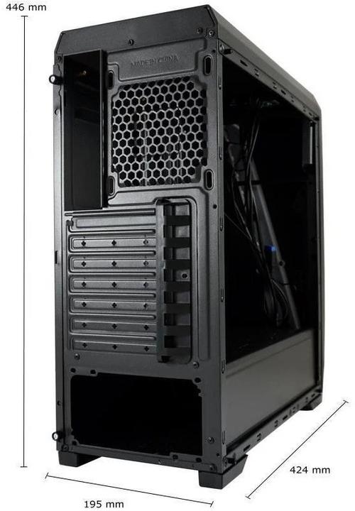 Produktbild LC-Power Gaming 700B - Hexagon (ATX, mATX, Mini-ITX)
