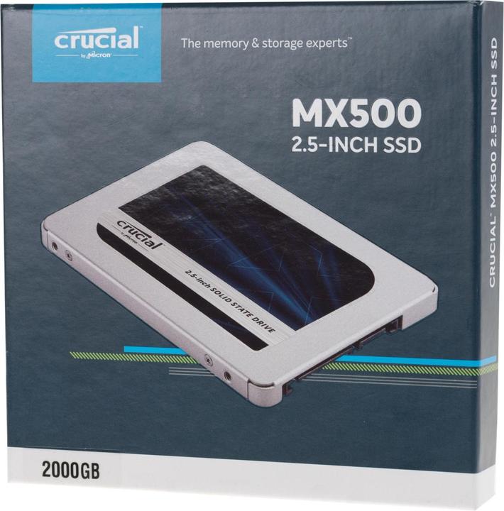 Productafbeelding Crucial Mx500 (2000 GB, 2.5")