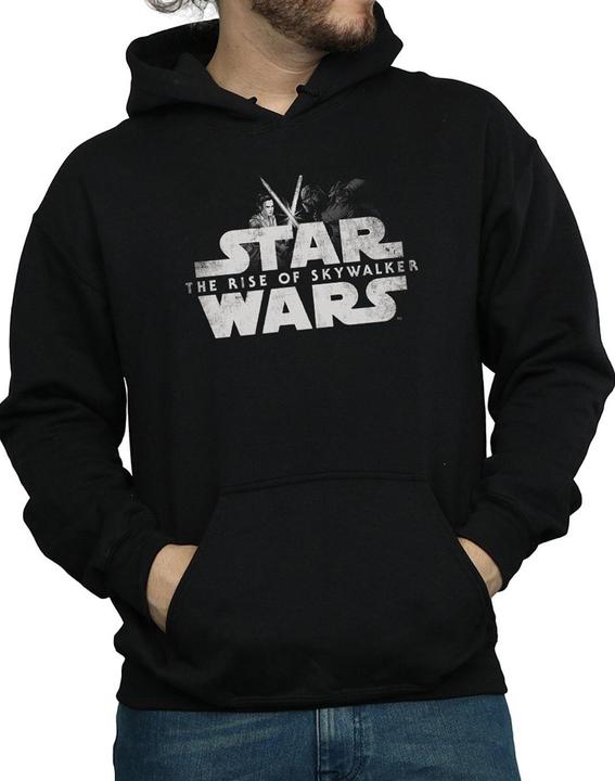 Immagine prodotto Star Wars The Rise Of Skywalker Rey And Kylo Battle Felpa con Cappuccio Uomo (XL)