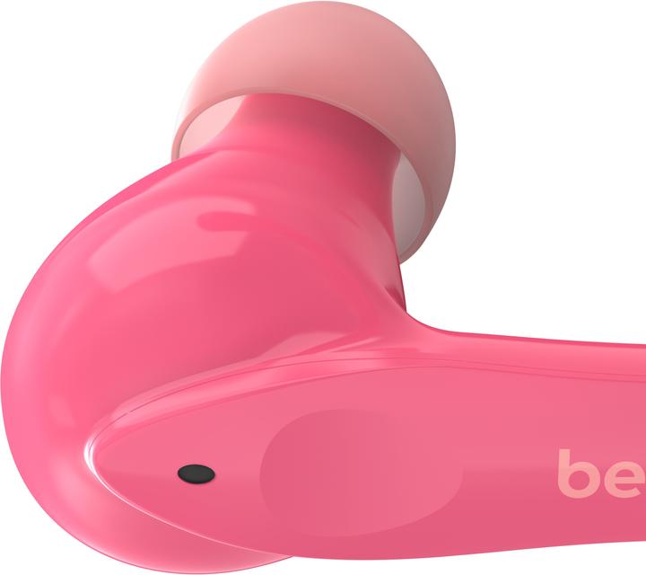 Produktbild Belkin SoundForm Nano Bluetooth In-Ear Kinder Kopfhörer, kabellos, 85 dB Begrenzung, True Wireless