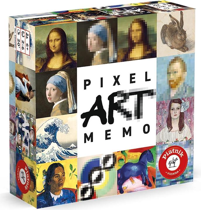 Piatnik Pixel Art Memo f (German)
