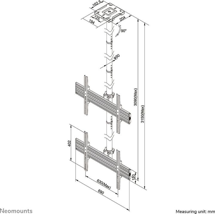 Produktbild Neomounts PRO Videowall