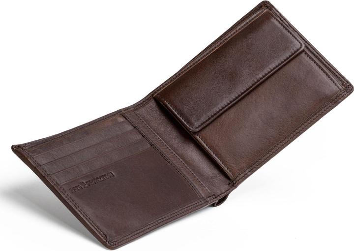 Immagine prodotto Farmhood Portafoglio Memphis con protezione RFID in pelle 12,5 cm