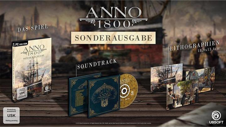 Actual product image Ubisoft Anno 1800 (PC, DE)