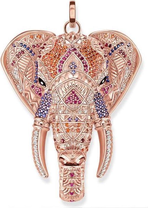 Thomas Sabo Ciondolo elefante (Argento)