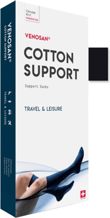 Image du produit Venosan COTTON SUPPORT Socks A-D M black (M)