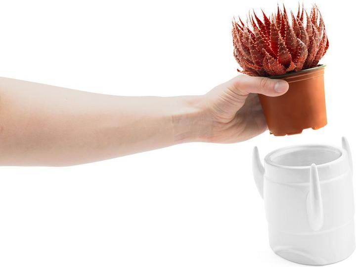Actual product image Luckies Rocket Planter (15 cm)