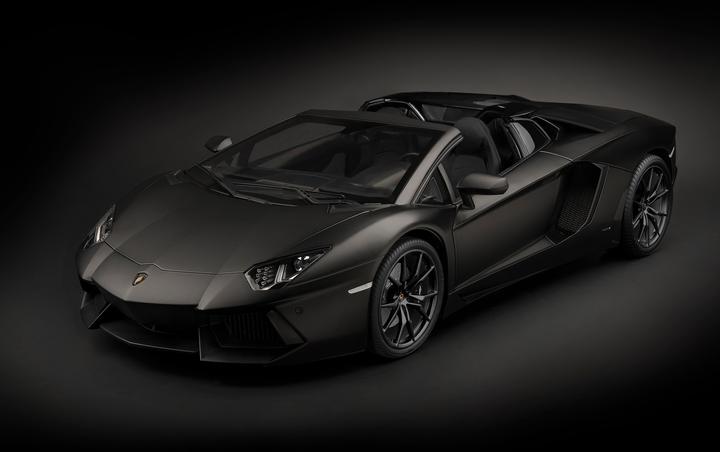 Image du produit Pocher Lamborghini Aventador LP700-4 Roadster Nero Nemesis