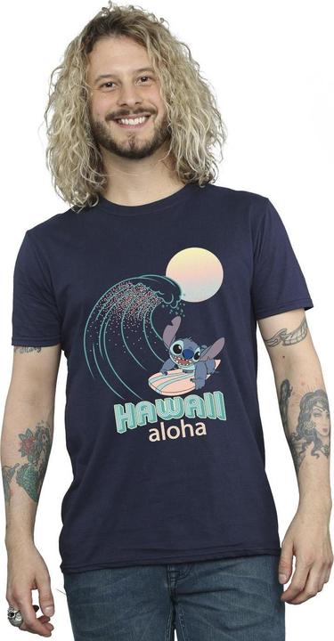 Immagine prodotto Disney Lilo And Stitch Hawaii Maglietta Uomo (L)