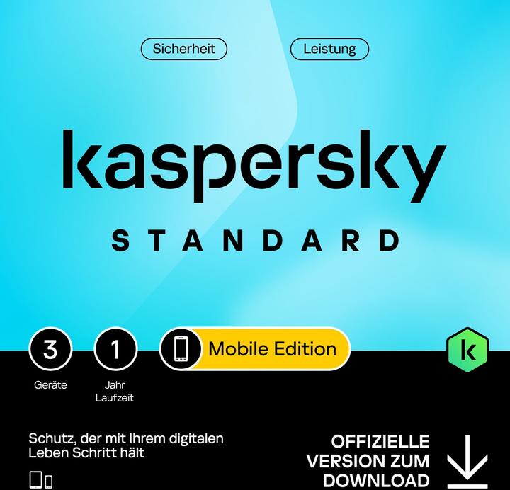 Actual product image Kaspersky Mobile (3 PC) (1 User, 12 months)
