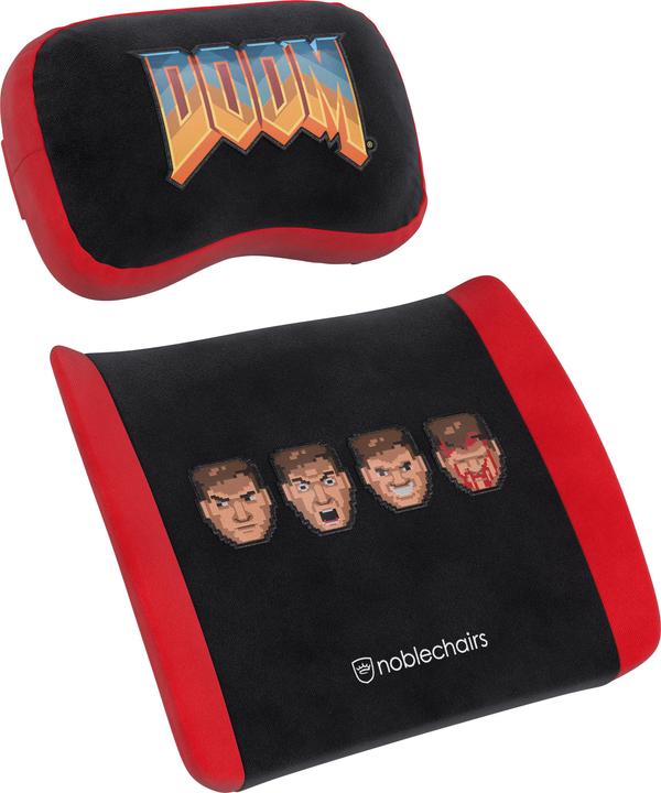 Actual product image noblechairs Memory foam cushion set - DOOM Retro Edition