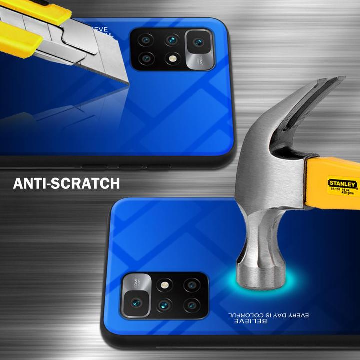 Actual product image Cadorabo TPU 2 colors glass envelope (Xiaomi Redmi 10, Xiaomi Redmi Note 11)