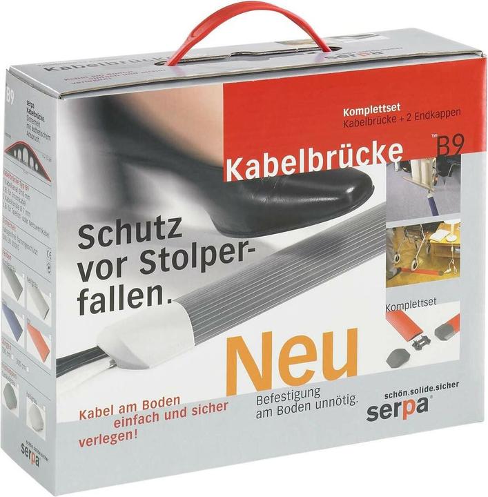 Produktbild Serpa Kabelbrücke B15, 150cm, dunkelgrau (Kabelbrücke, 150 cm)