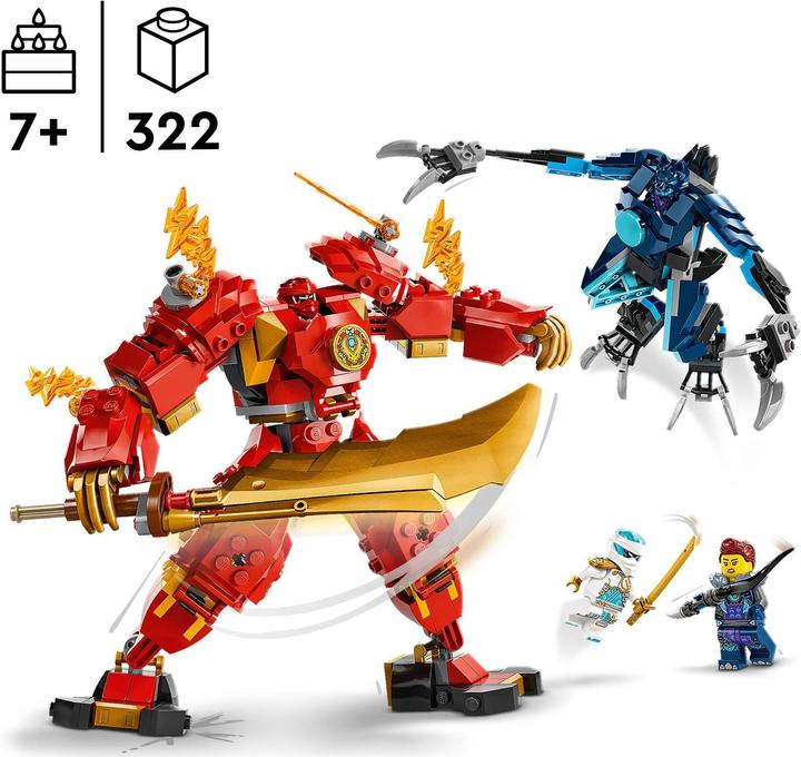 Image du produit LEGO 71808 Kais Feuermech (71808, LEGO Ninjago)