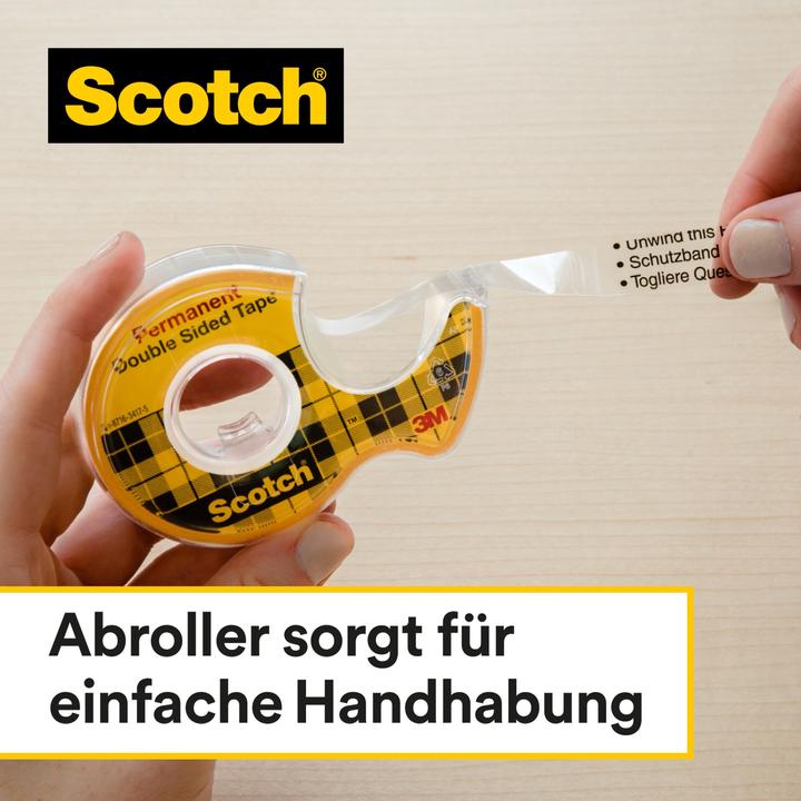Produktbild Scotch Doppelseitiges Klebeband (12 mm)