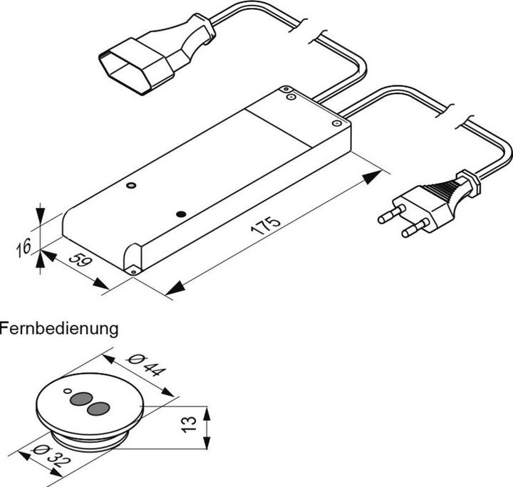 Actual product image L&S HV radio switch set