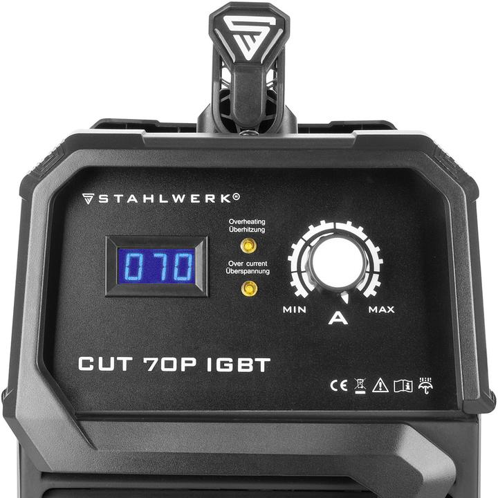 Produktbild Stahlwerk Plasmaschneider CUT 70 P IGBT mit 70 Ampere und Pilot-Zündung