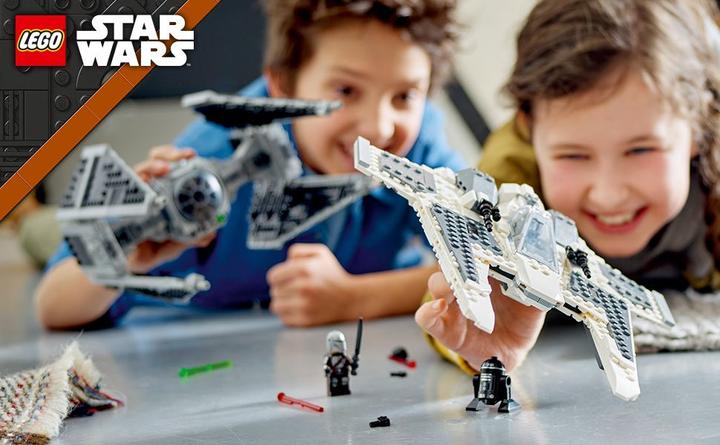 Produktbild LEGO Mandalorian Fang Fighter vs. Tie Interceptor (75348, LEGO Star Wars)