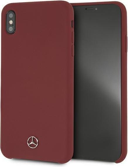 Immagine prodotto Mercedes MEHCI65SILRE iPhone Xs Max rosso / linea solida in silicone rosso (Apple iPhone XS Max)