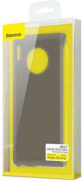 Produktbild Baseus Huawei Mate 30 Pro case Jelly Liquid Silica Gel Transparent Black (WIHWMATE30P-GD01) (Huawei Mate 30 Pro)