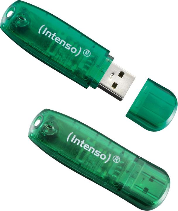 Image du produit Intenso Ligne arc-en-ciel (8 Go, USB-A, USB 2.0)