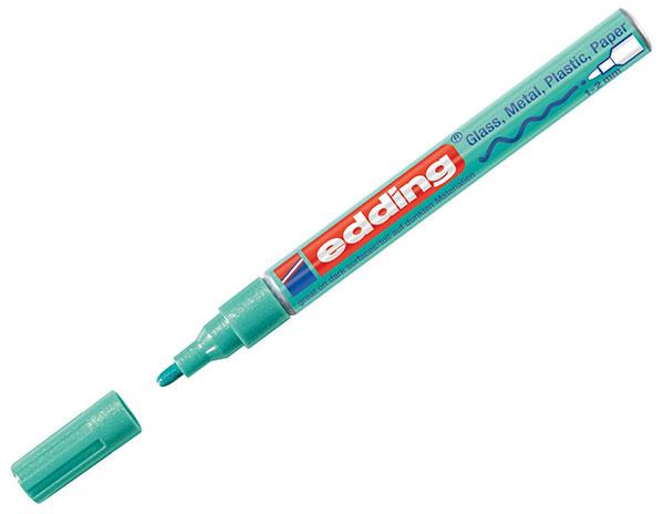 Image du produit Edding 751 Marqueur de peinture brillante (Vert, 1 mm, 10 x)