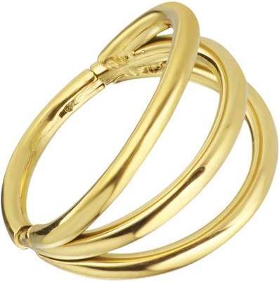 Bijouteria Ohrpiercing (PVD Beschichtung (goldfarbig), Titan)