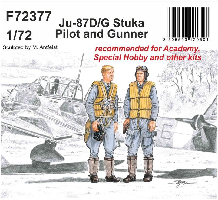 Produktbild CMK Junkers Ju-87D/G Stuka Pilot and Gunner