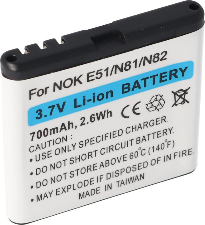 Produktbild Nokia Akku E51, N81, N82