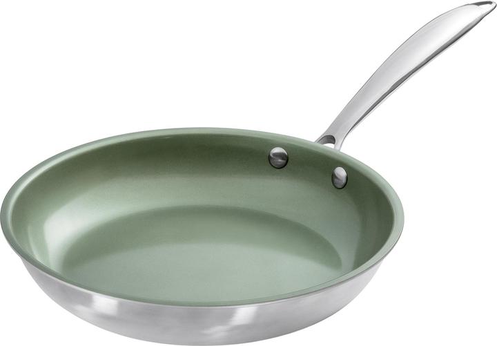 Actual product image Just Vegan CeraVegan (24 cm, Frying pan, Stainless steel)